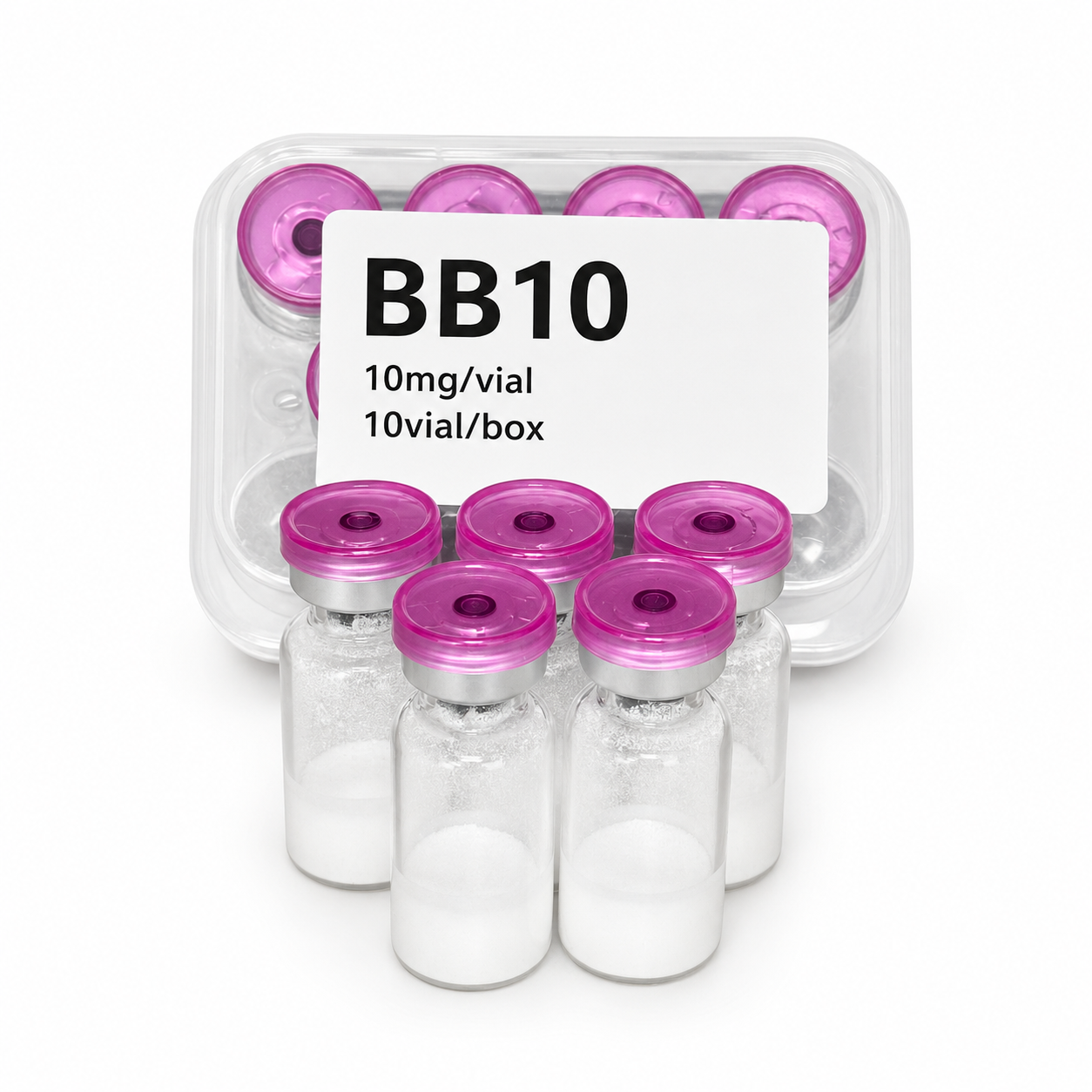 BB10 | BPC-157 + TB-500 Blend 10mg × 10 Vials
