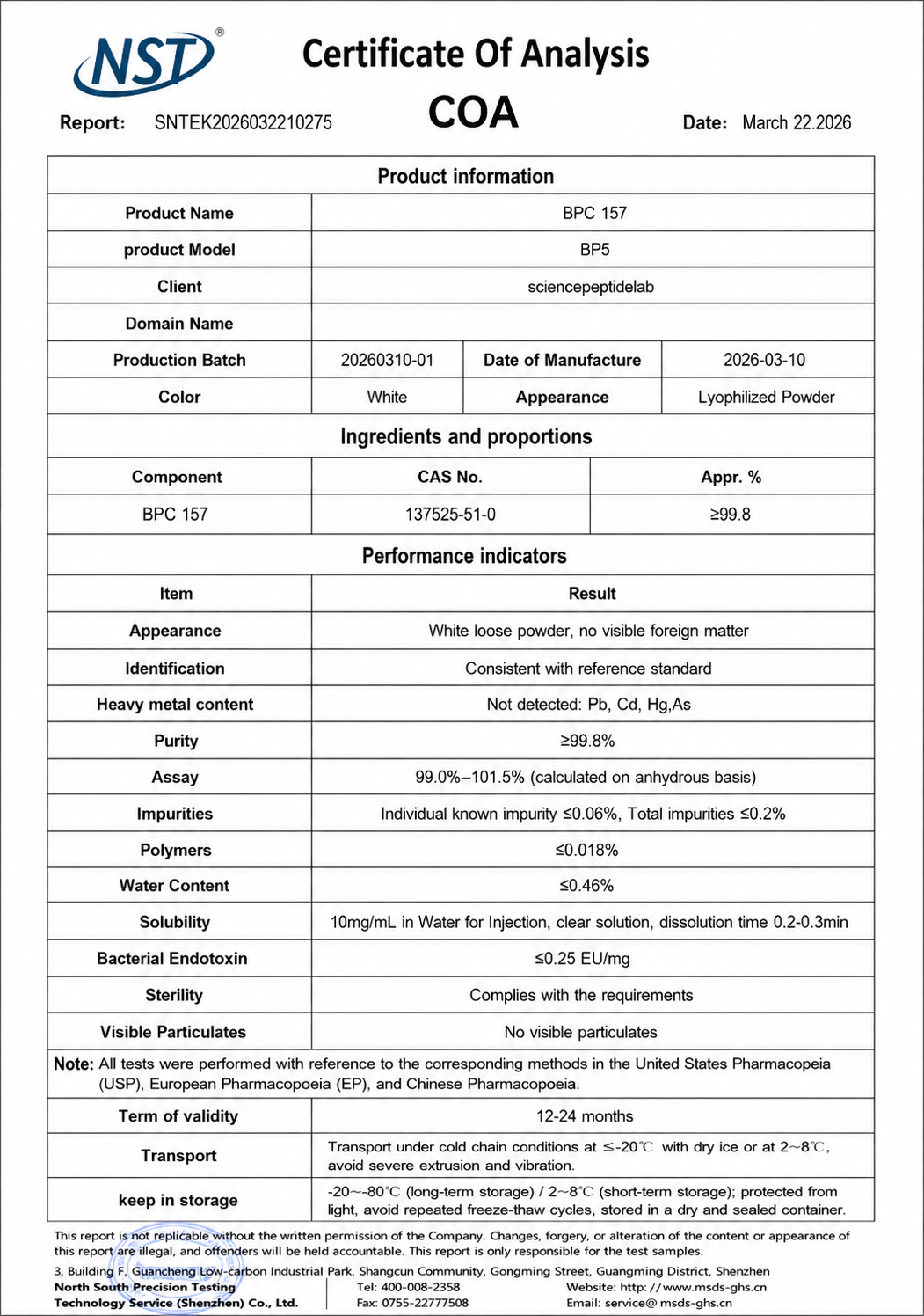 BP5 | BPC-157 5mg × 10 Vials - Image 2
