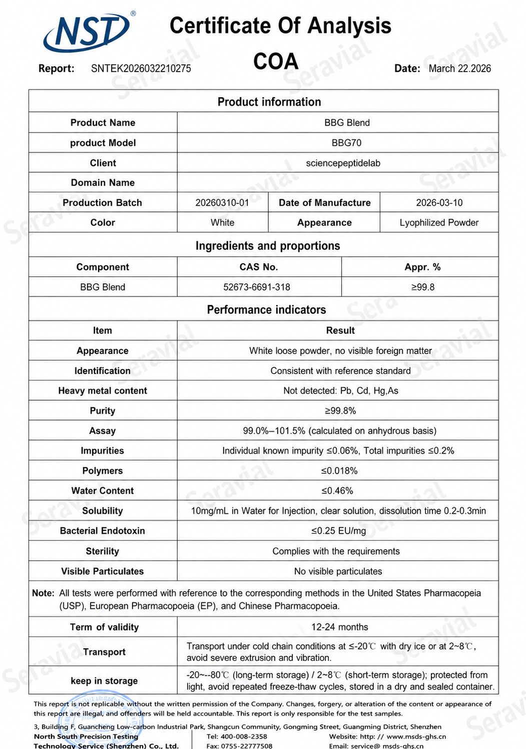 BBG70 | GLOW Blend 70mg × 10 Vials – TB-500 + BPC-157 + GHK-Cu - Image 2