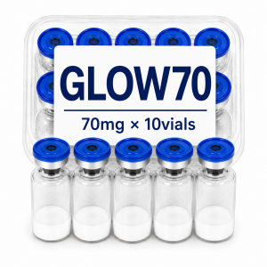 GLOW70 | GLOW Blend 70mg × 10 Vials – GHK-Cu + TB-500 + BPC-157